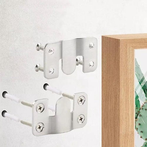 Furniture wood bed rail bracket fitting