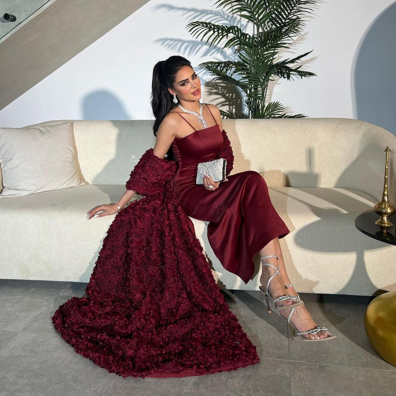 فستان سهره احمر