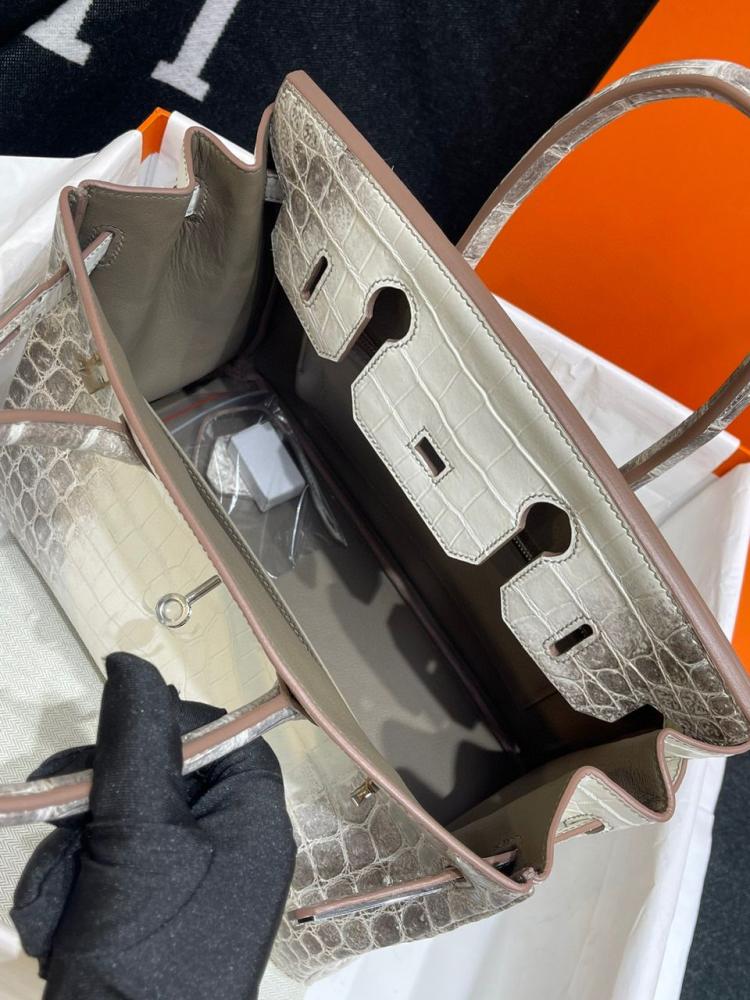 Himalayan Birkin Bag Sac Hermes En Croco Hermes Himalaya Sac