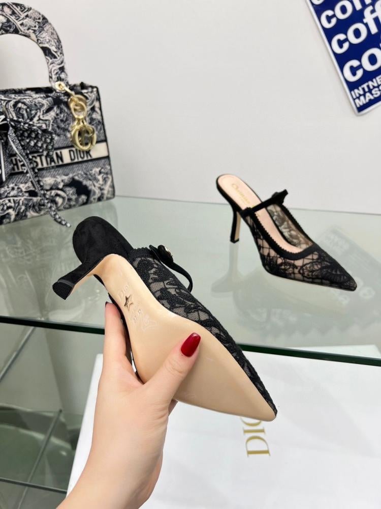 محلي Dior Capture Heeled Mules
