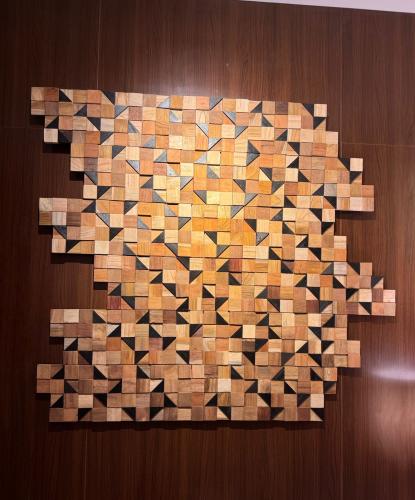 Wooden Art Wall