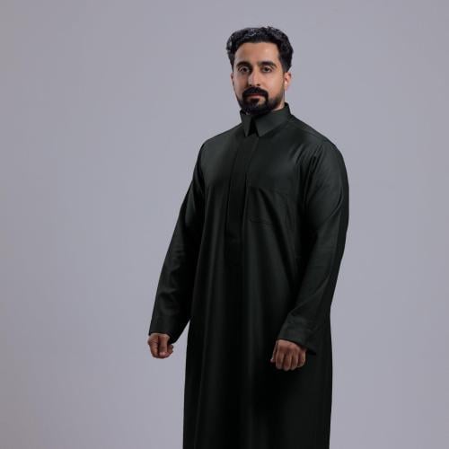 ثوب الدفه شتوي كلاسيك سحاب رجالي