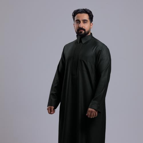 ثوب الدفه شتوي كلاسيك سحاب رجالي