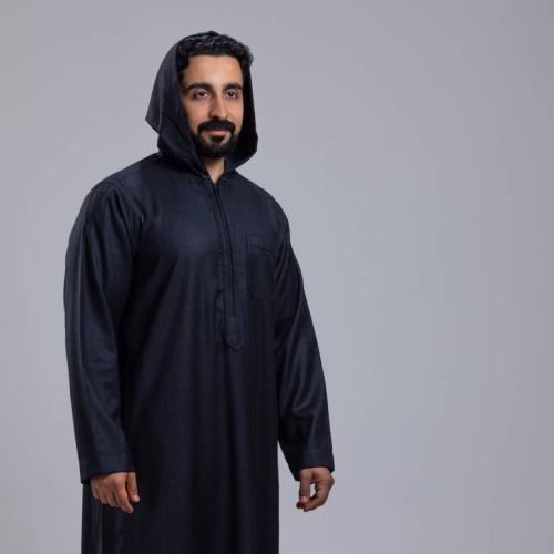 ثوب الدفه مغربي شتوي سحاب