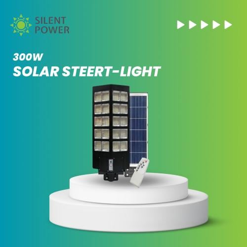 مصباح شارع شمسي LED مقاوم للماء بقدرة عالية