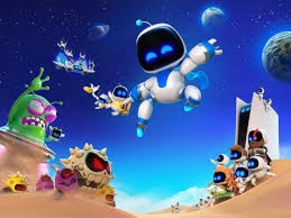استمتع بلعبة مغامرات الفضاء مع Astro Bot