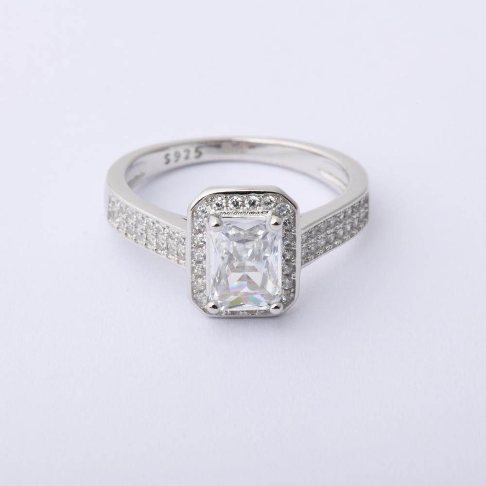 خاتم فضة نسائي عيار 925