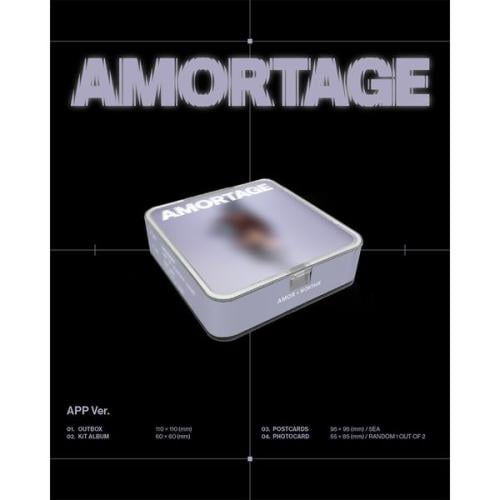 JISOO - Mini Album [AMORTAGE] (APP Ver.)