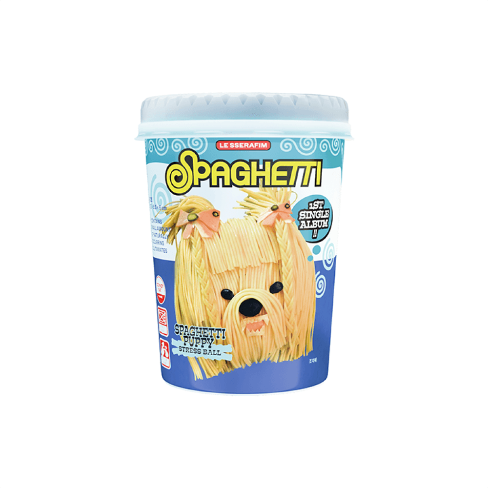 LE SSERAFIM 1st Single Album 'SPAGHETTI