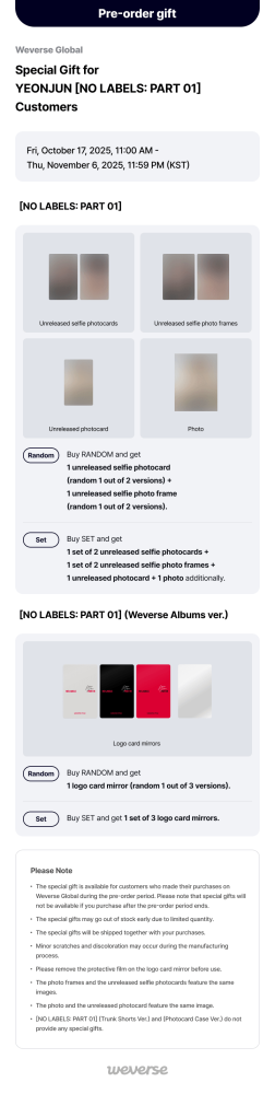 TXT YEONJUN - NO LABELS: PART 01