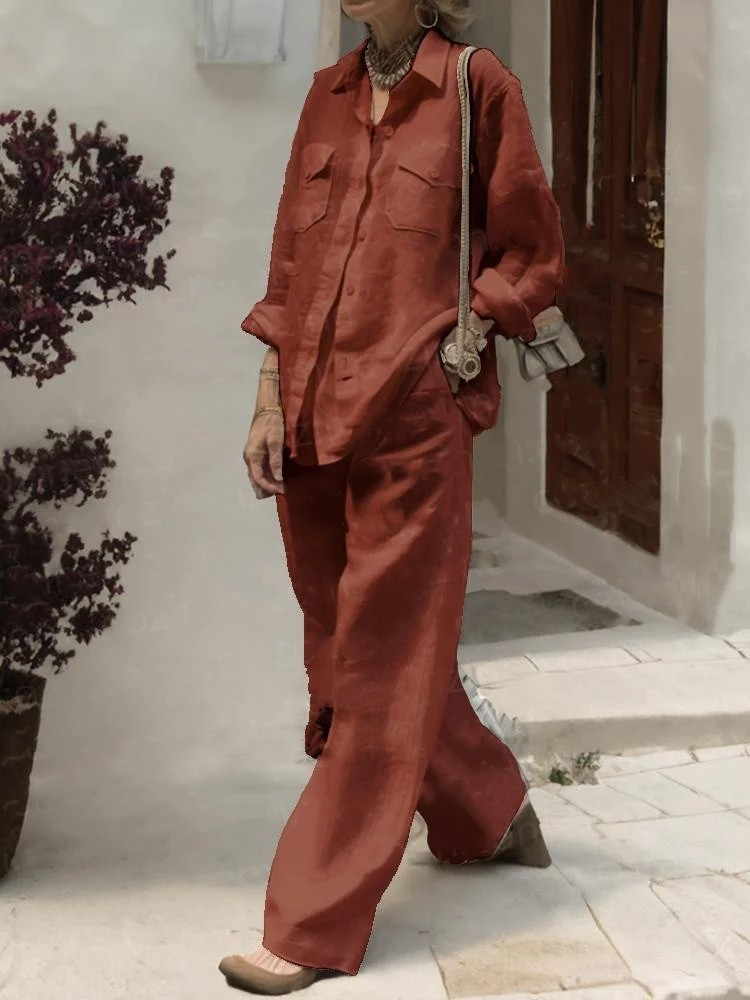 Brick red