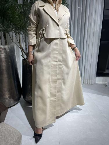 Beige bow
