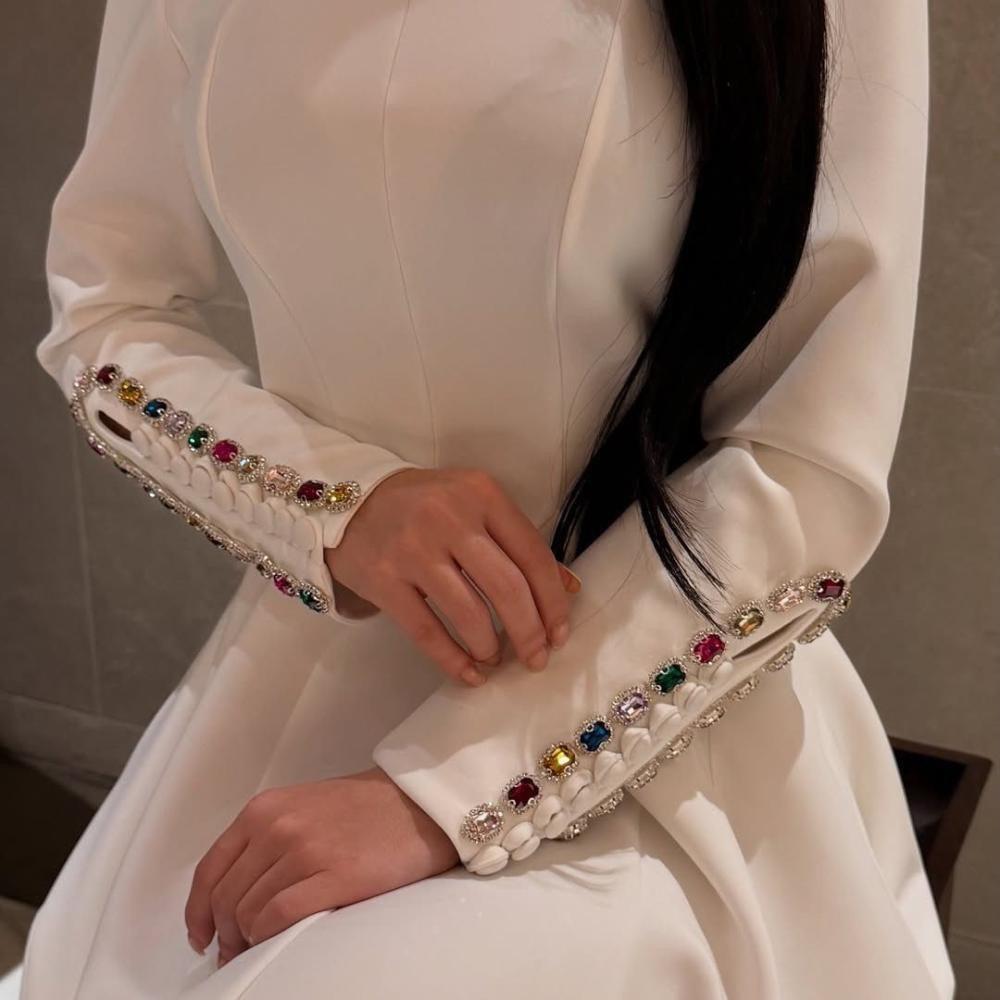 فستان طبي تطريز يدوي