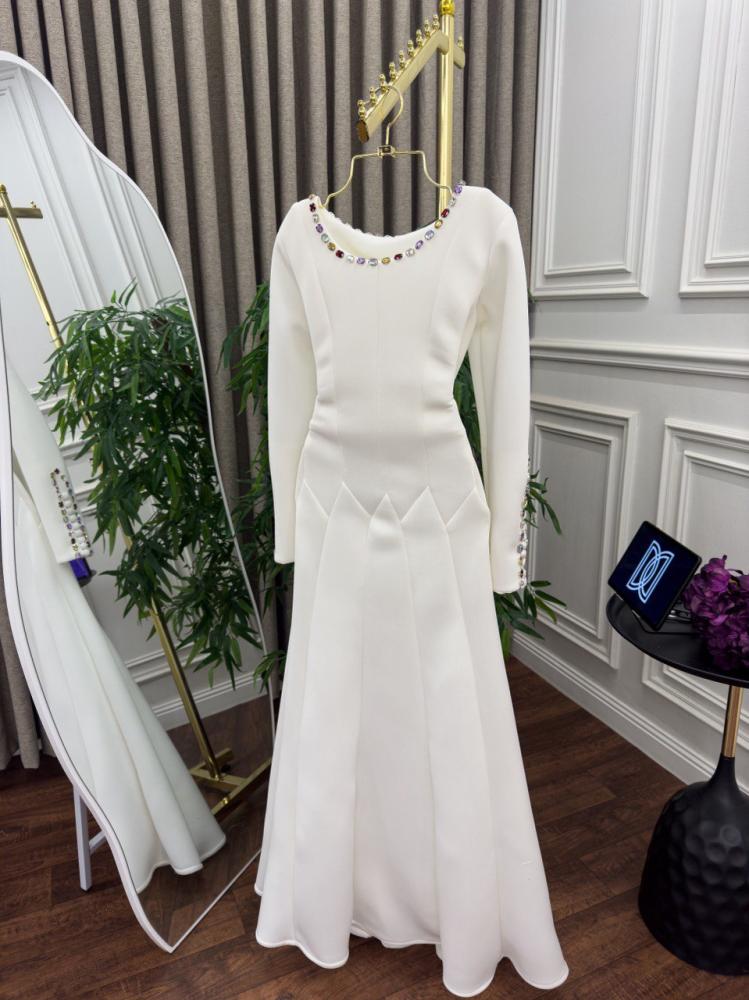 فستان طبي تطريز يدوي