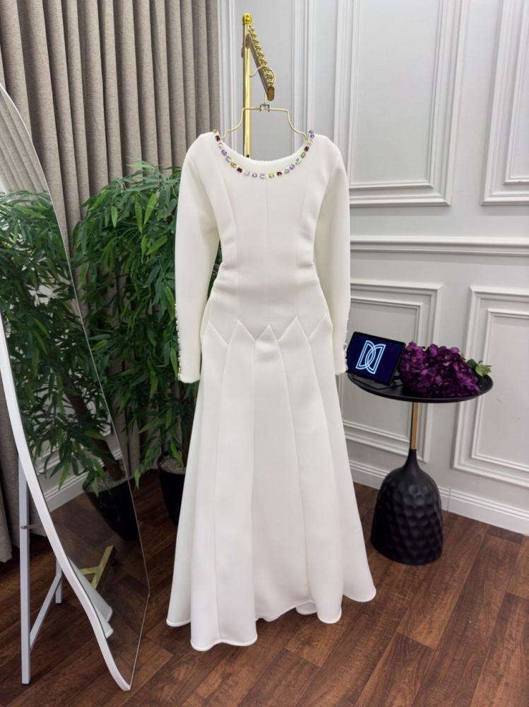 فستان طبي تطريز يدوي