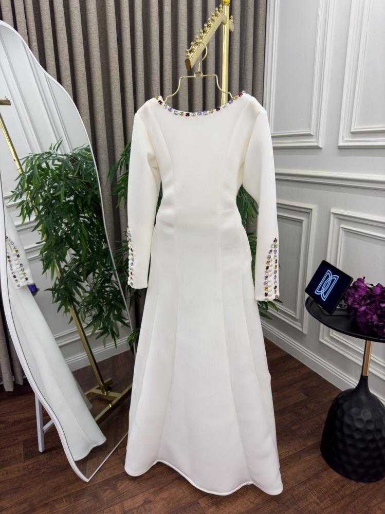 فستان طبي تطريز يدوي