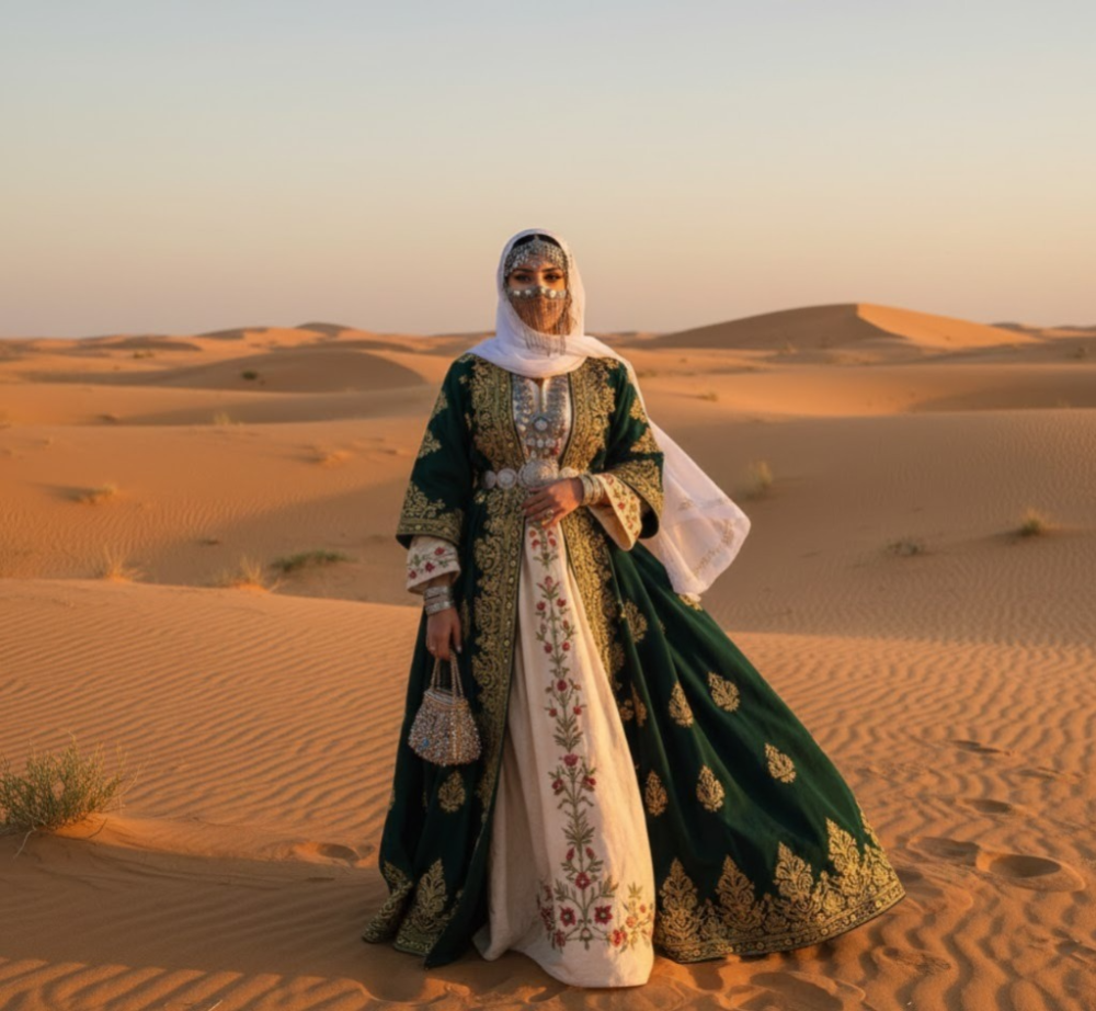 احدث الازياء النسائية لإطلالات تجمع بين الأصالة والحداثة