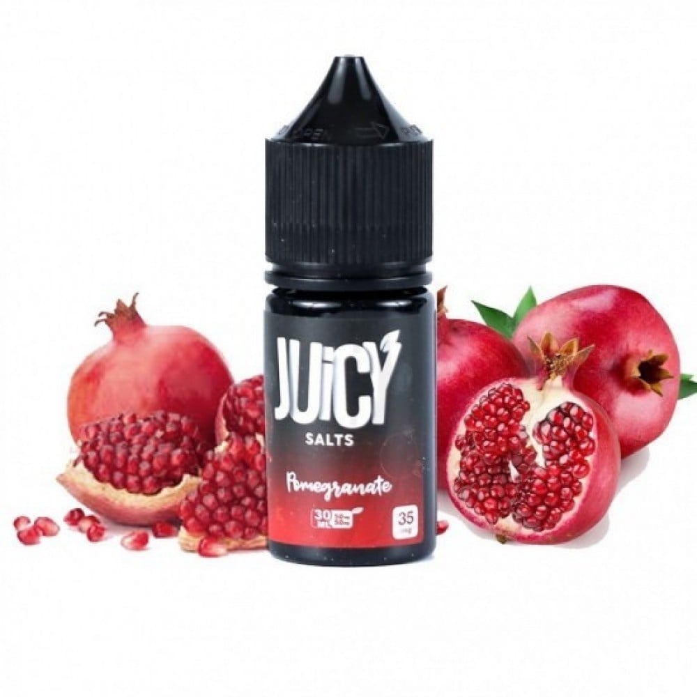 نكهة الرمان من جوسي سولت 30 مل-JUICY pomegranate SALT 30ML - تحكم فيب افضل  موقع فيب في السعودية