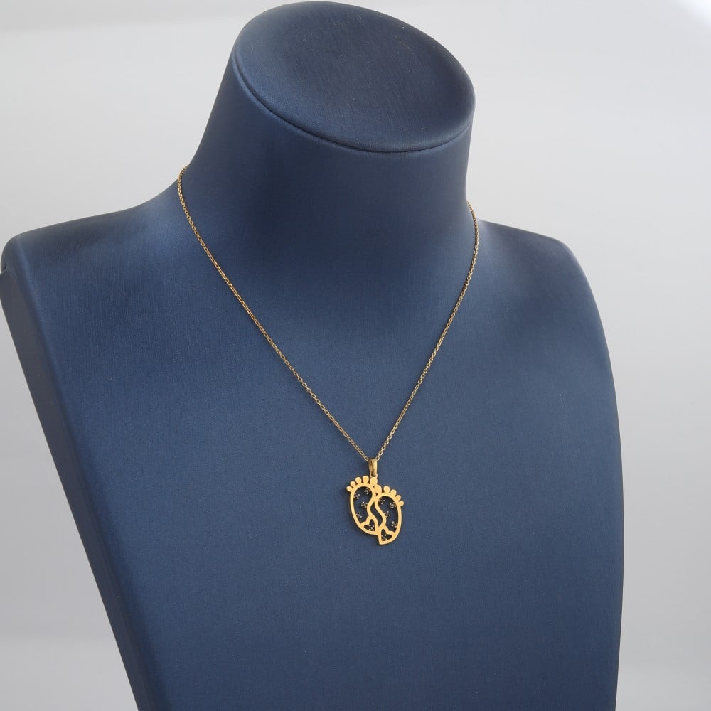 عقد للاطفال 18k