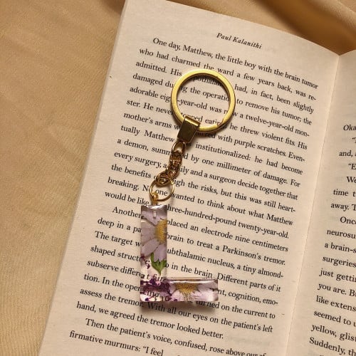 ميدالية حرف بالزهر