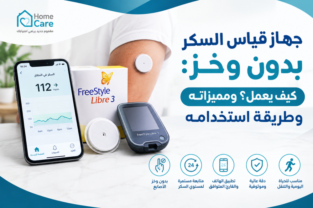 جهاز قياس السكر بدون وخز
