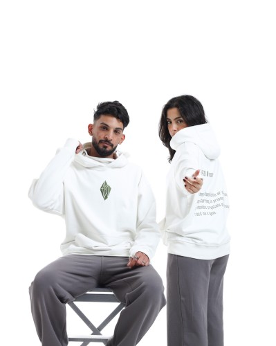 White Hoodie