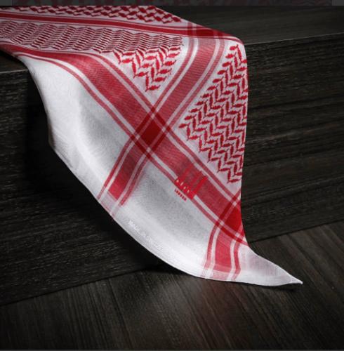 شماغ دنهل احمر شلش المميز الهدب اخر اصدار