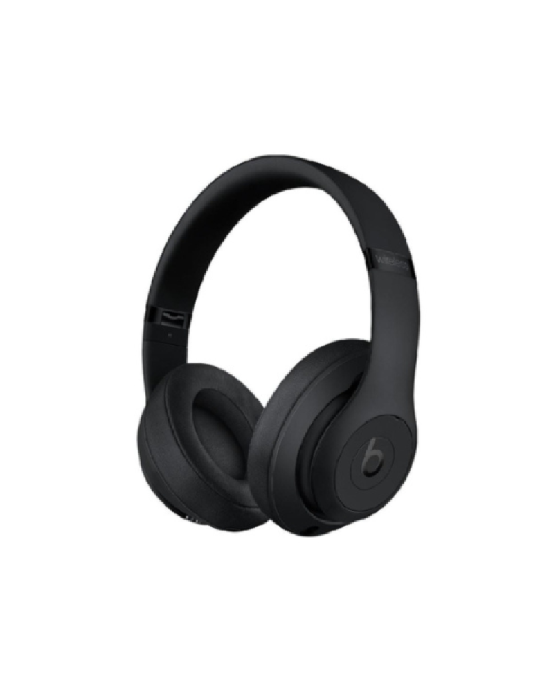 سماعات Beats Studio3 اللاسلكية - باللون الأسود  -، المصممة لعشاق الجودة والراحة