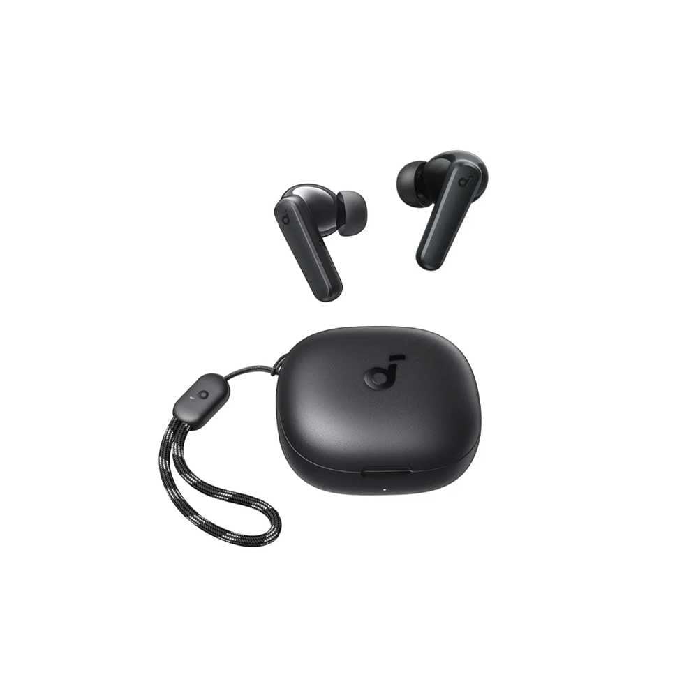 Anker Soundcore R50i: سماعات بلوتوث لاسلكية بتصميم مريح، صوت عميق، وشحن سريع – أسود
