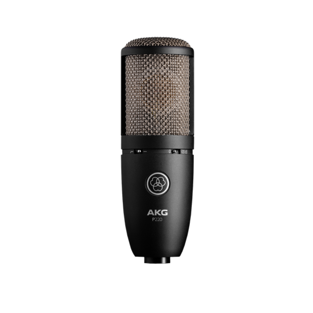 ميكروفون مكثف AKG P220 – جودة صوت احترافية لأداء استوديو متميز