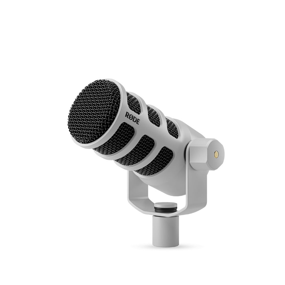 ميكروفون RØDE PodMic USB — حل بث متكامل صوتي احترافي للبودكاست والبث المباشر