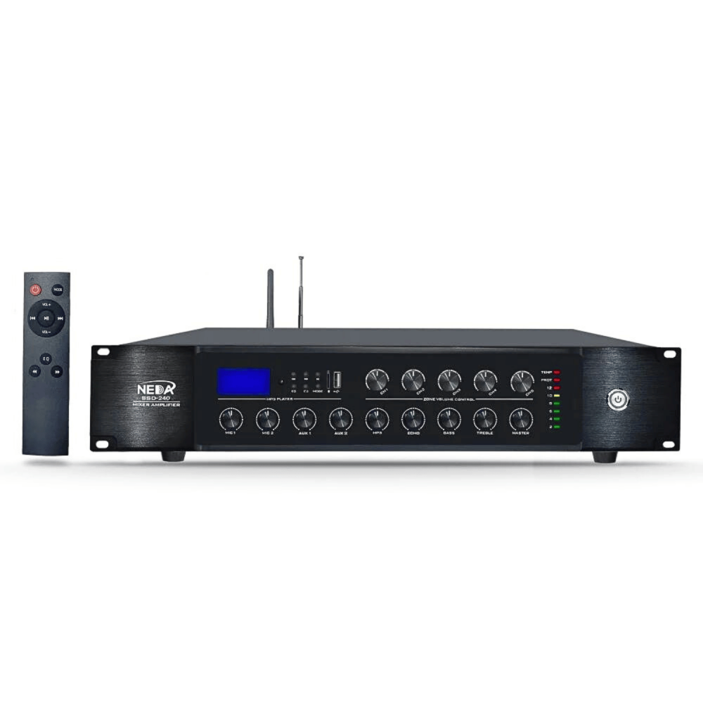 جهاز مضخم صوت امبليفاير SSD-240 خمس قنوات بقدرة 240 وات Five Channels 240W AMPLIFIER