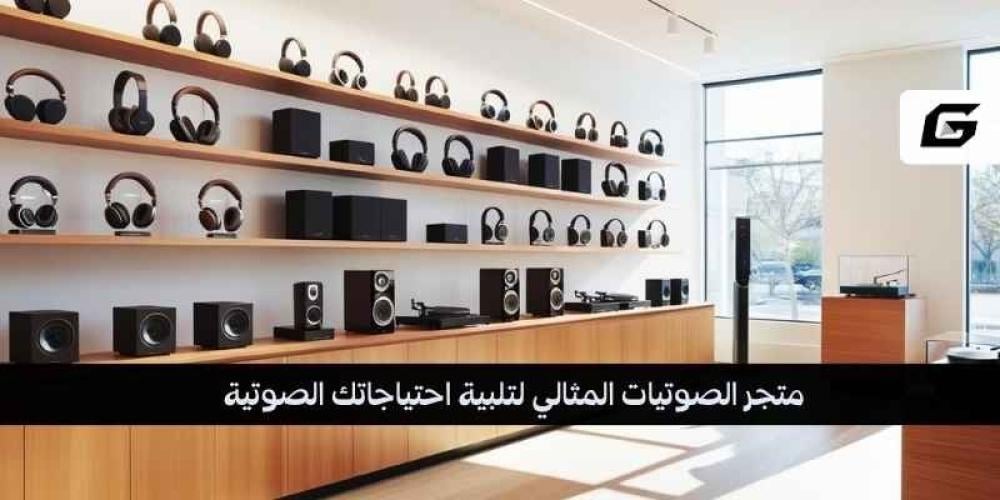 متجر الصوتيات المثالي لتلبية احتياجاتك الصوتية