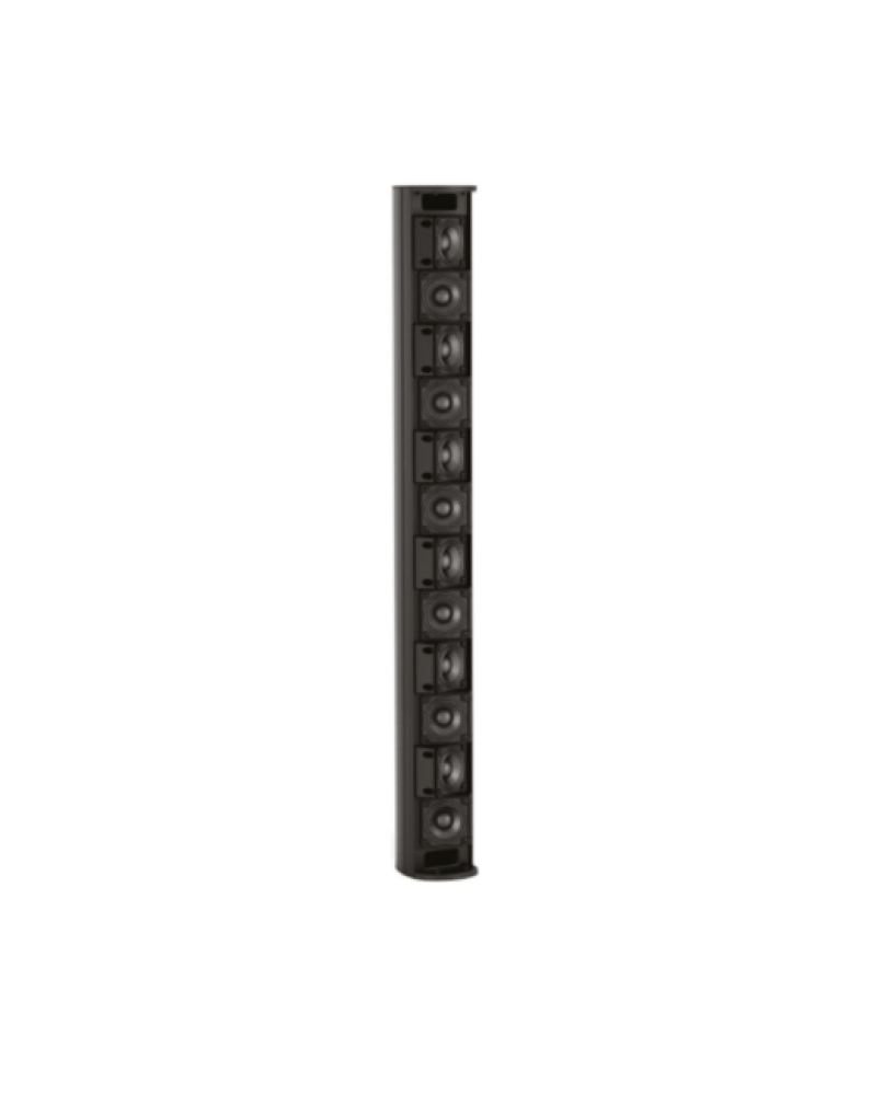 مكبر الصوت من نوع Bose Column Array، يحتوي على 12 مكبر صوت بحجم 2.25 بوصة، ويصل قوته إلى 600 وات، بلون أسود من بوز