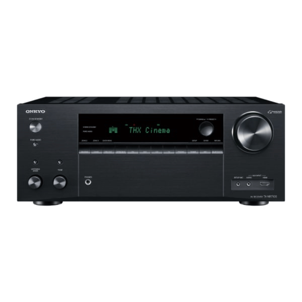 مضخم صوت امبليفير AV اونكيو 9.2 قناة دولبي اتموس 3D صوت محيطي غامر TX-NR7100