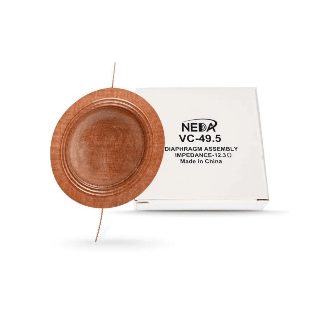 دايفرام طبلة NEDA DIAPHRAGM ASSEMBL VC-49.5AL - قطع غيار سماعات فائقة الجودة