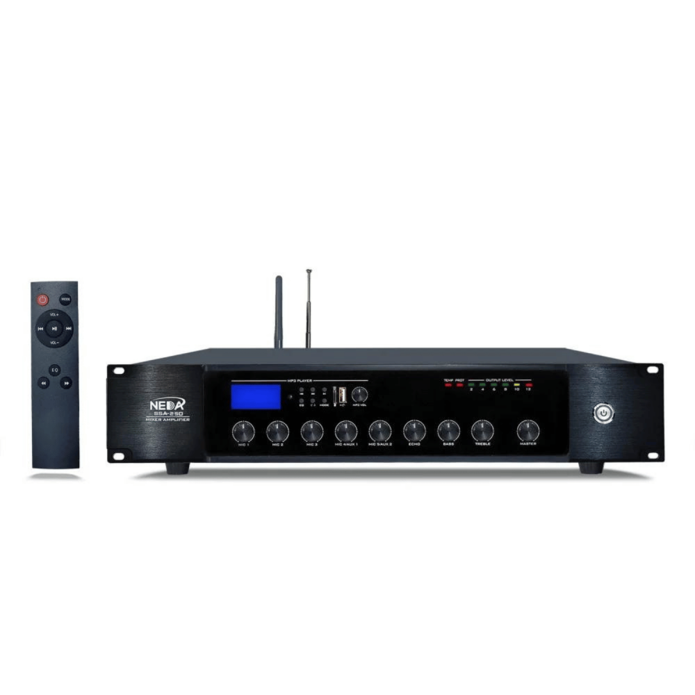 جهاز مضخم صوت أمبليفير بقدرة عالية تصل إلى 250 وات | NEDA SSA-250 AMPLIFIER 250W