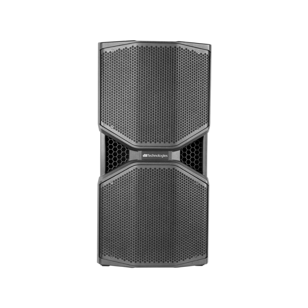مكبر صوت 12 إنش DB قدرة 1050-2100 وات RMS نشط ثلاثي الاتجاهات ضغط صوتي 133 ديسيبل dB Technologies