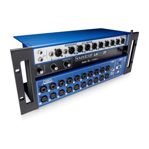 ميكسر رقمي Soundcraft Ui24R – 24 قناة مع تسجيل USB...