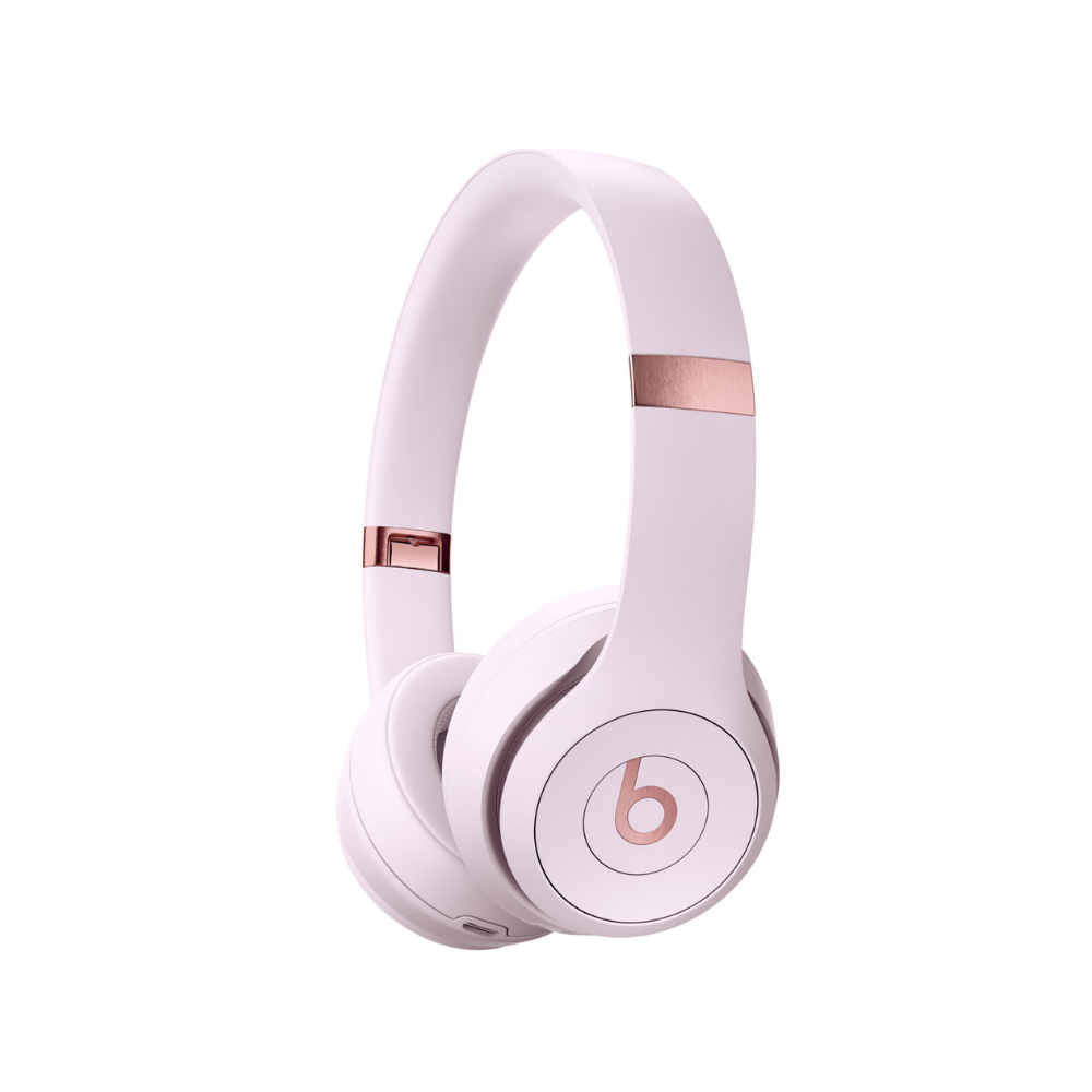 سماعات Beats Solo 4 اللاسلكية فوق الأذن -  لون وردي – تجربة صوتية متقدمة وأناقة لا تضاهى