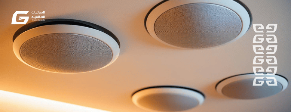 Ceiling speakers: the perfect choice for a stylish look and outstanding sound in your home or office.