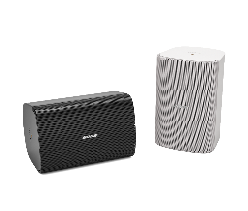 زوج مكبرات صوت جدارية من Bose، بقوة 40 وات، عالية الجودة، وأداء موثوق، باللون الأسود – طراز FS4SE.