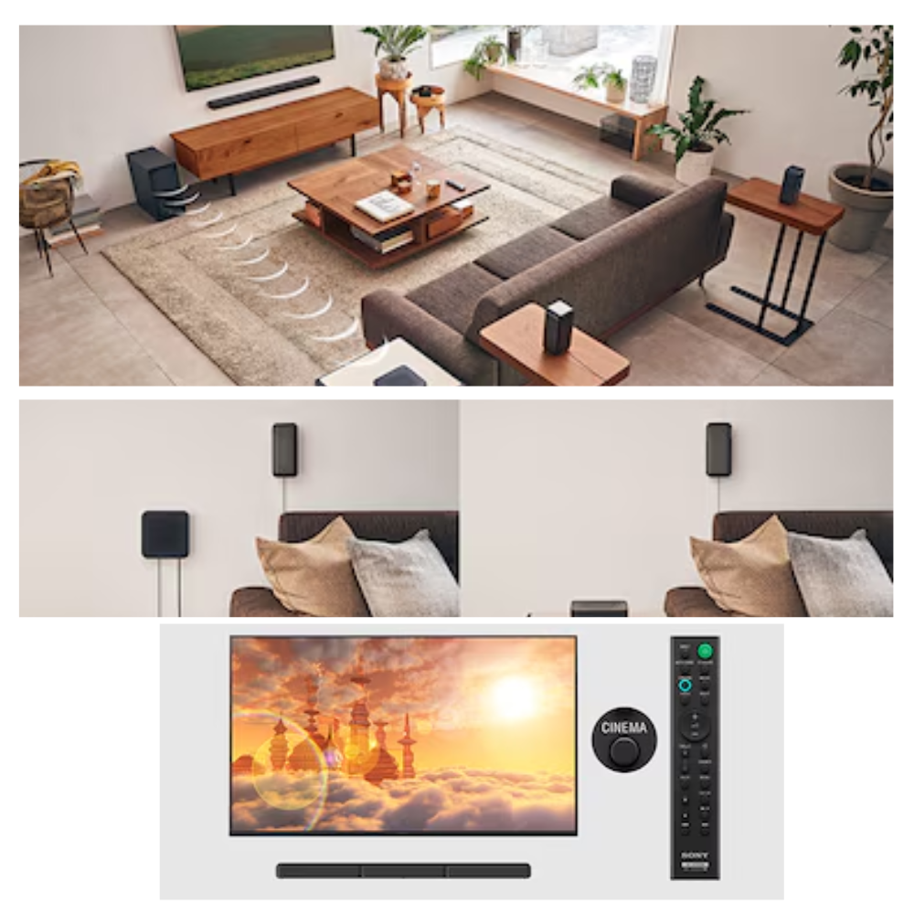 ساوند بار مع صب ووفر  Sony HT-S40R – تجربة سينمائية في منزلك