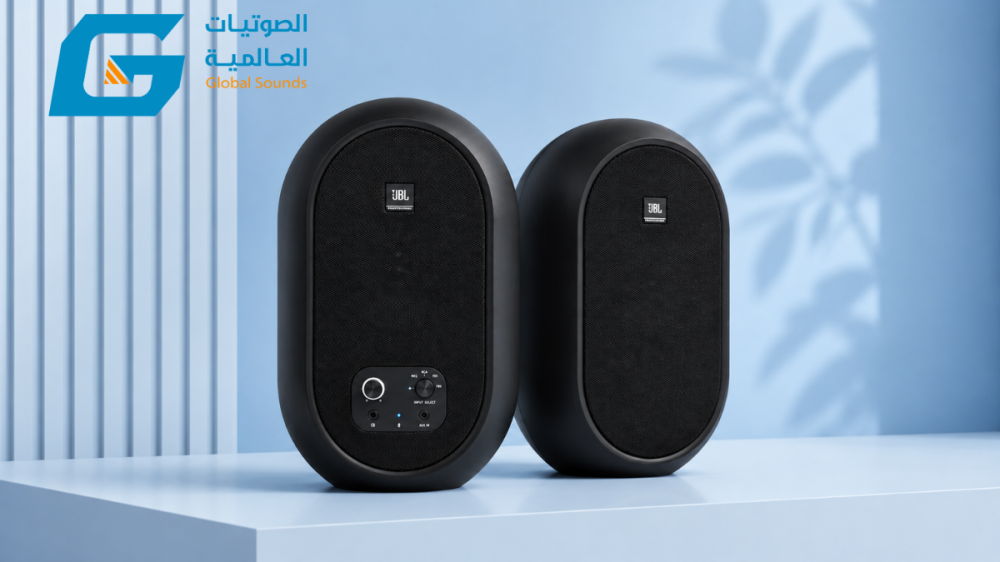 مانيتور ستوديو JBL 104 SET-BT Bluetooth | دقة صوت احترافية للمونتاج والتسجيل