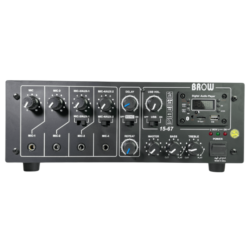 مضخم صوت امبلي فاير قوة 80 وات MIXER AMPLIFIER 80W...