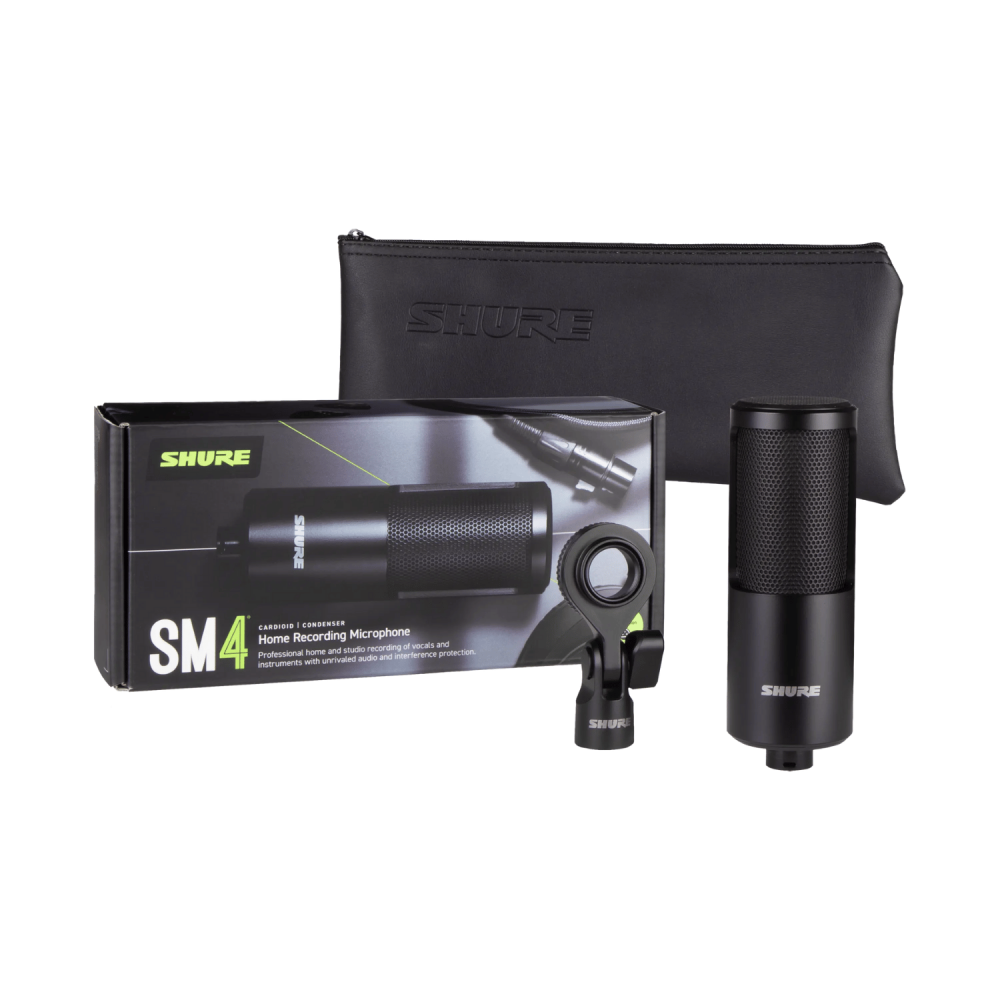 ميكروفون Shure SM4-K مع حامل صلب