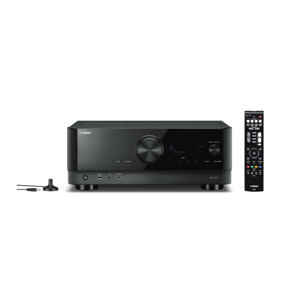 جهاز استقبال الصوت AV ياماها 7.2 قناة 100 وات Dolby Atmos دولبي اتموس امبليفير منزلي بلوتوث RX-V6A