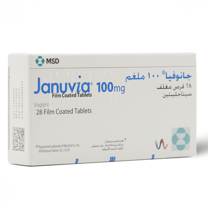 جانوفيا 100 مجم 28 قرص