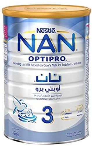 نان أوبتي برو حليب أطفال رقم (3) 800 جم