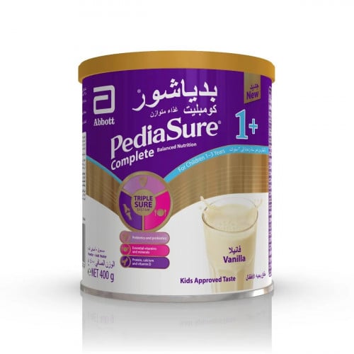 بدياشور حليب أطفال غذاء تكميلي +1 بالفانيليا 400 ج...